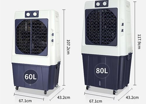 55m2 Alan İçin 220V RoHS Evaporatif Uzaktan Kumandalı Klima